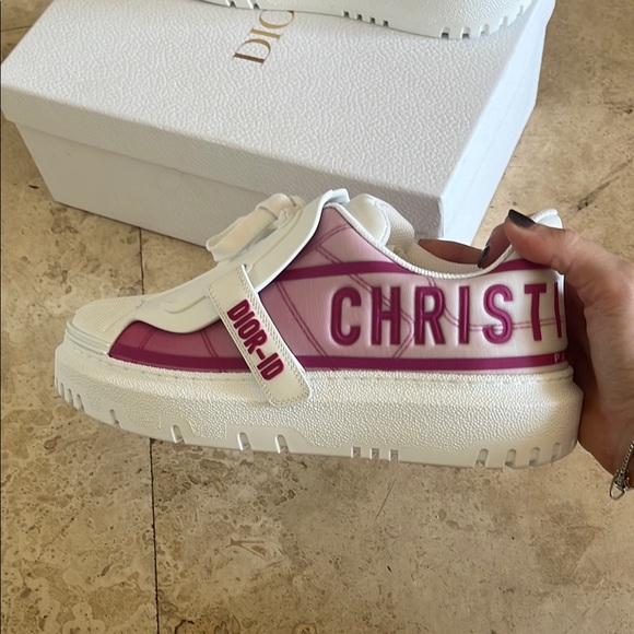 Dior ID ‘Raspberry Gradient’ Sneakers Size 38 - Picture 4 of 13